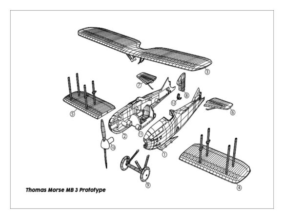 Out of the Box Models 1/72 Thomas-Morse MB-3 Prototype