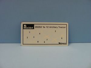 MiniArt 1/35 Ya-12 Soviet Artillery Tractor Early Production