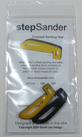 stepSander Crowned Sanding Tool