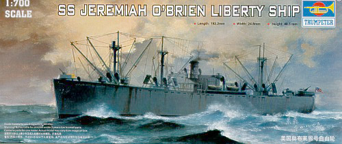 Trumpeter 1/700 Jeremiah O’Brien Liberty Ship