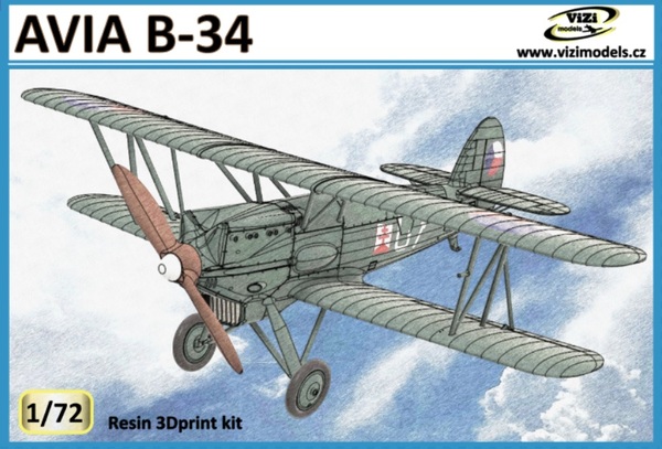 ViZi Models 1/72 Avia B-34