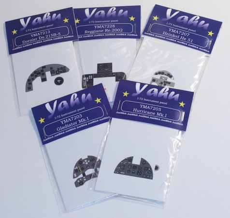 Yahu 1/72 Instrument Panels