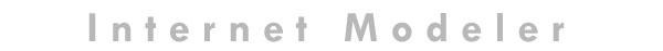 Internet Modeler Contents