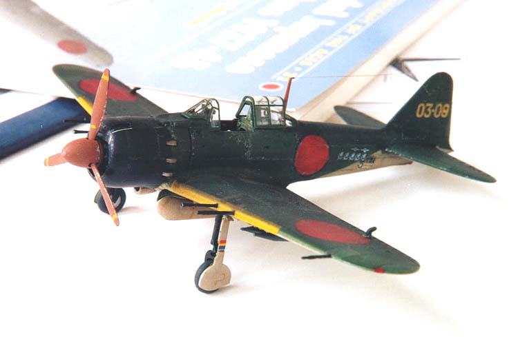 Academy 1/72 Mitsubishi A6M5c Type 52c Zero - 203rd FG 1/C Takeo Tanimizu  Kagoshima June 1945 / 302 FG at Atsugi July 1945, 2176