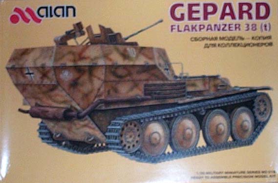 Alan 1/35 'Gepard' Flakpanzer 38(t)