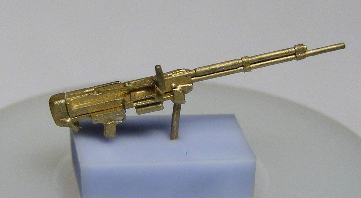Mini World 7219 DShK 1938 Year Machine Gun Brass 1/72 scale model kit