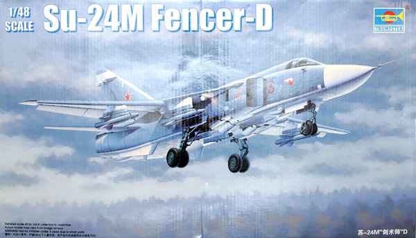 Authentic Decals 1/48 SUKHOI Su-24M FENCER D Russian Fighter 