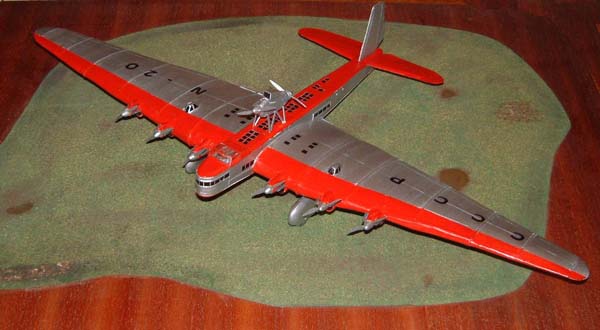 Tupolev ANT-20 Maksim Gorki Transport 1934 Year 1/400 Scale Model with Stand 
