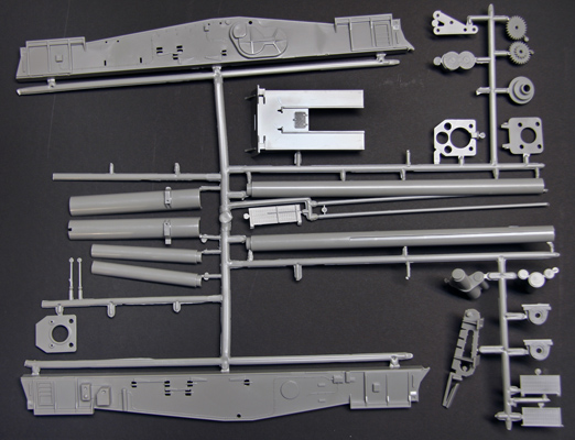 gun carriage sides and barrel pieces