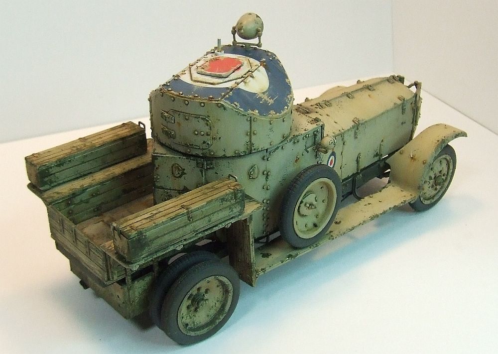 plastic model kit British Armoured Car Roden 731-1/72 Pattern 1920 Mk.I 