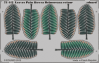 Eduard 1/72 Prepainted Howea Palm Leaves