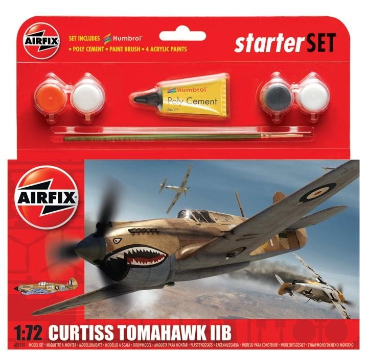 Curtiss Hawk 81-A-2 1:72 Series 1 Air Fix Model Kit 