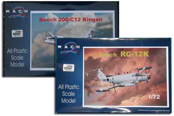 Mach 2 1/72 Beech Rc-12k #7249 