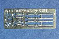 Kinetic 1/48 Alpha Jet A/E Photoetch