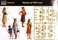 MB MODELS 1/35 Women of World War II Era Painting