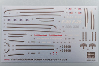 Hasegawa 1/72 F-20 Tigershark Combo Decals