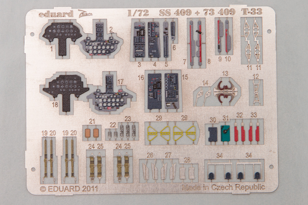 Internet Modeler Eduard 1/72 T-33 Zoom