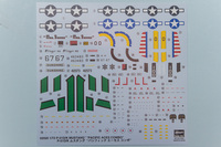 Hasegawa 1/72 P-51D/K Mustang Pacific Aces Combo Decals