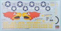 Hasegawa 1/32 P-40N "502nd Fighter Squadron" Decals