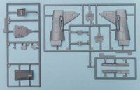 Hasegawa 1/32 P-40N "502nd Fighter Squadron" Rear Fuselage