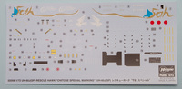 Hasegawa 1/72 UH-60J(SP) Rescue Hawk "Chitose Special Marking" Decals