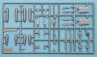 Hasegawa 1/72 P-51B Mustang "D-Day Marking Combo" Parts