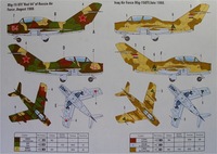 MiG-15UTI Color Schemes
