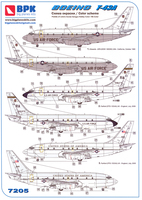 BPK 1/72 Boeing T-43 Side View Instructions