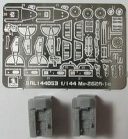 Brengun 1/144 Eduard Me 262 Detail Set Parts