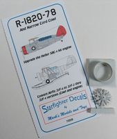 Starfighter Decals 1/72 R-1820-78 Engine and Narrow Chord Cowl Parts 1