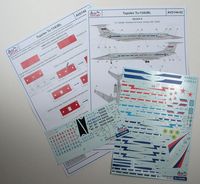 Small Stuff 1/144 Tu-134UBL Conversion Set Decals