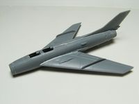 Attack 1/144 Shenyang JJ-6 (FT-6) in progress with wings on