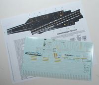 Starfighter Decals 1/72 USS Enterprise CVN Markings 1962-2001 Detail