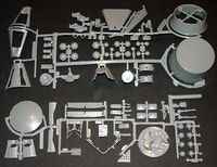 Revell 1/48 Mercury & Gemini Capsule Set Gemini Parts