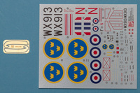 Dragon Cyber-Hobby 1/72 DH-112 Venom NF-3 Decals