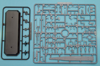 Aoshima 1/350 Submarine I-365 Parts and Stand