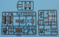 Aoshima 1/72 JGSDF 3 1/2t Aviation Fuel Truck Tank Parts