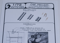 Master 1/72 F6F Barrels AM-72-086