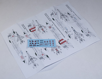 JBr Decals 1/144 MiG-21PFM Conversion 2