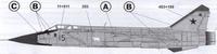 Begemot 1/48 MiG-31 Decals 4