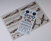 Plastic Planet Club 1/48 310. Czechoslovak Fighter Squadron in Battle Of Britain Decals