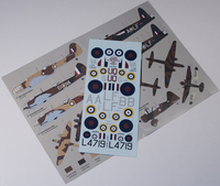 Plastic Planet Club 1/72 Allied Bombers in the Battle for Greece Decals