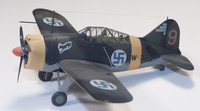 Hasegawa 1/72 B-239 Buffalo ‘Finnish Air Force Aces Combo’ 06