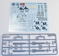 Platz 1/72 X-47B w/GBU-27 Parts