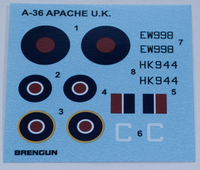 Brengun 1/72 A-36 Apache USAF & RAF 3