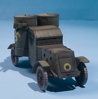 Master Box 1/72 British Armoured Car, Austin Mk.III, WWI Era 3