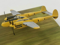 Racing a 1/144 P-38 5