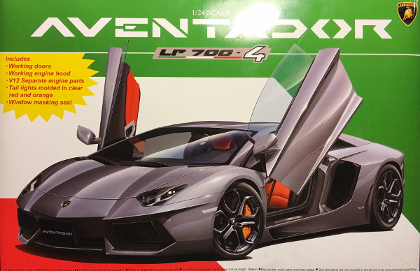 Aoshima 1/24 Lamborghini Aventador LP 700-4