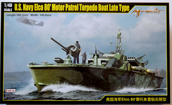Merit International 1/48 Scale U.S Navy ELCO 80' Motor Patrol Torpedo Boat (Late Type)