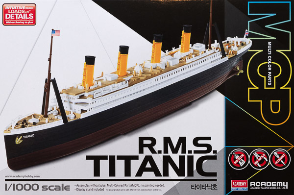Academy 1/1000 R.M.S. Titanic